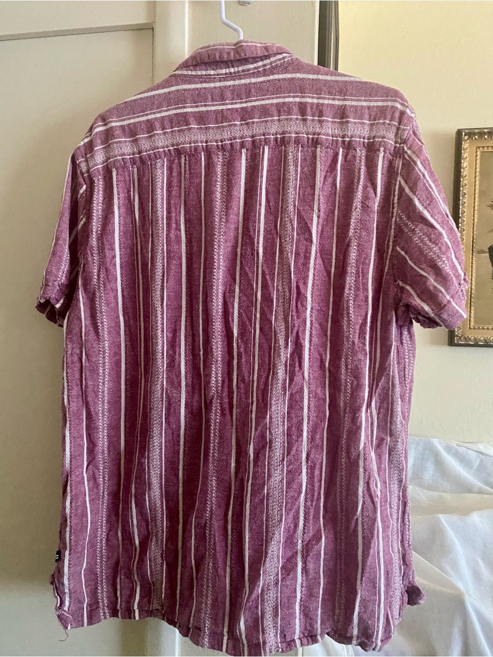 Nautica Linen Blend Camp Shirt - Picture 2 of 6